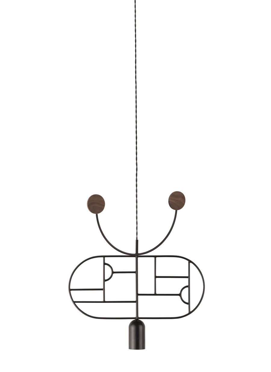 Wooden Dots WD08 Pendant Light by Nomon | Spacio