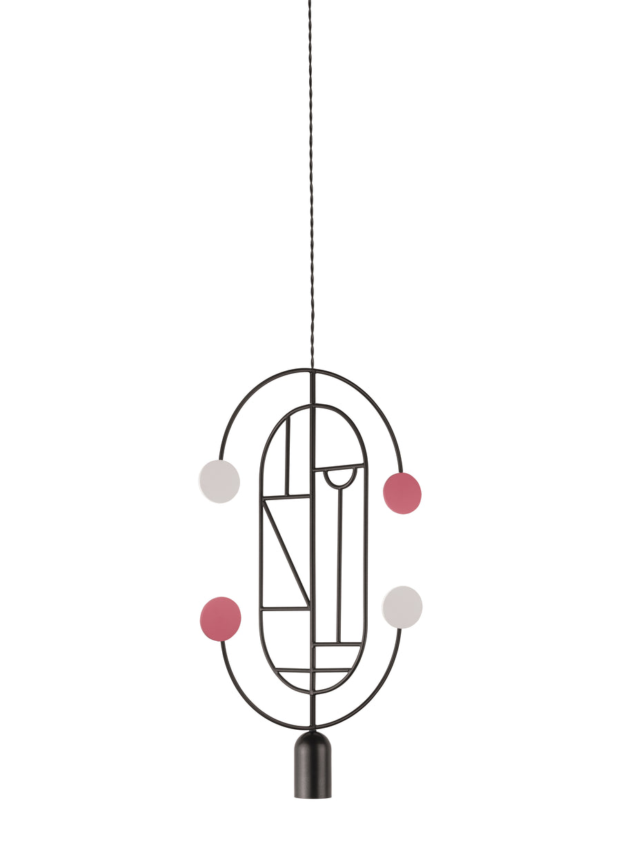 Wooden Dots WDS04 Pendant Light by Nomon | Spacio