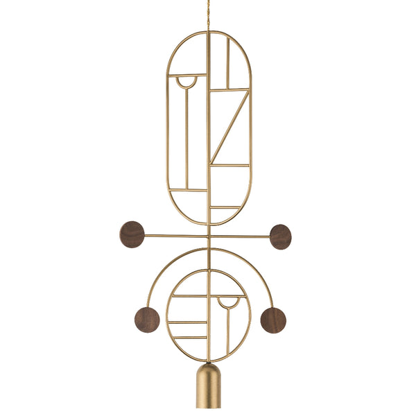 Wooden Dots WDS08 Pendant Light by Nomon | Spacio
