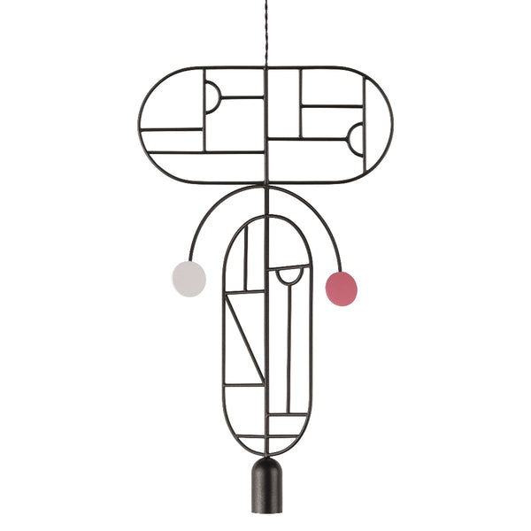 Wooden Dots WDS09 Pendant Light by Nomon | Spacio