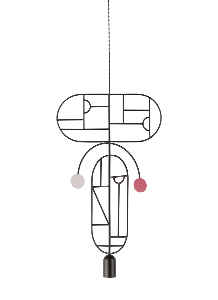 Wooden Dots WDS09 Pendant Light by Nomon | Spacio