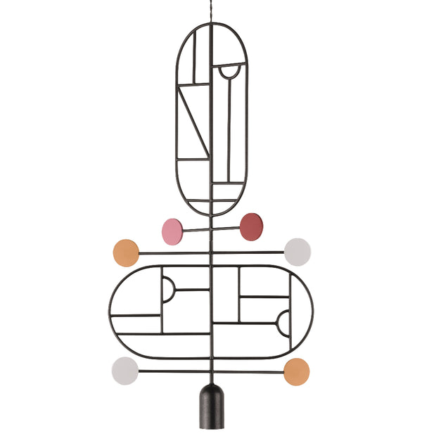 Wooden Dots WDS13 Pendant Light by Nomon | Spacio