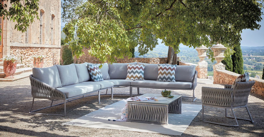 The Sifas Basket Sofa Collection from Sifas offers stylish and durable wicker pieces that are perfect for your patio. This set includes a table and chairs, boasting waterproof properties to withstand any weather conditions.