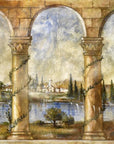 Affreschi  Classic Landscapes Fresco PT 200061