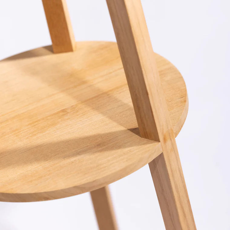 Close-up of a solar light furniture on a white background by Les Jardins available at Spacio retail stores in Mumbai & Kolkata. 