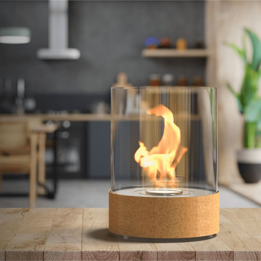 Dancing Flames Table Top Bioethanol Fireplace by Planika | Spacio