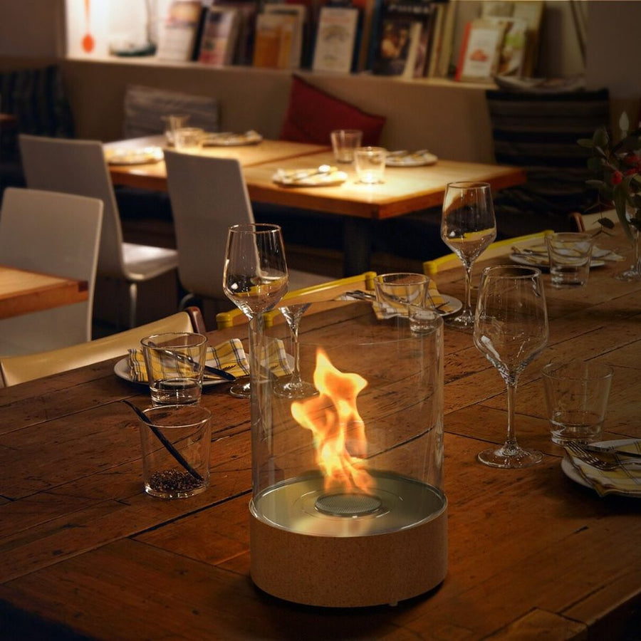 Dancing Flames Table Top Bioethanol Fireplace by Planika | Spacio