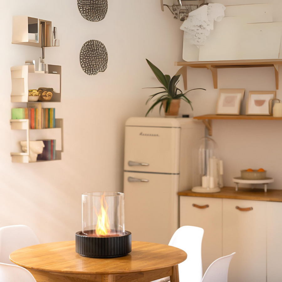Lotus Table Top Bioethanol Fireplace by Planika | Spacio