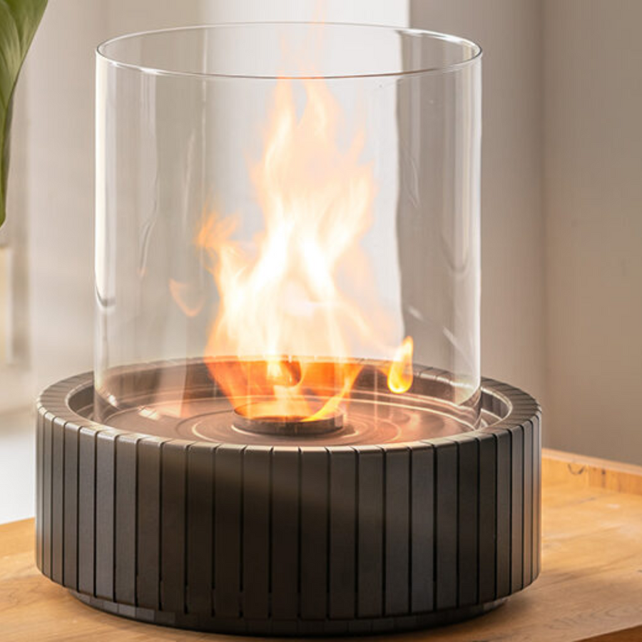 Lotus Table Top Bioethanol Fireplace by Planika | Spacio