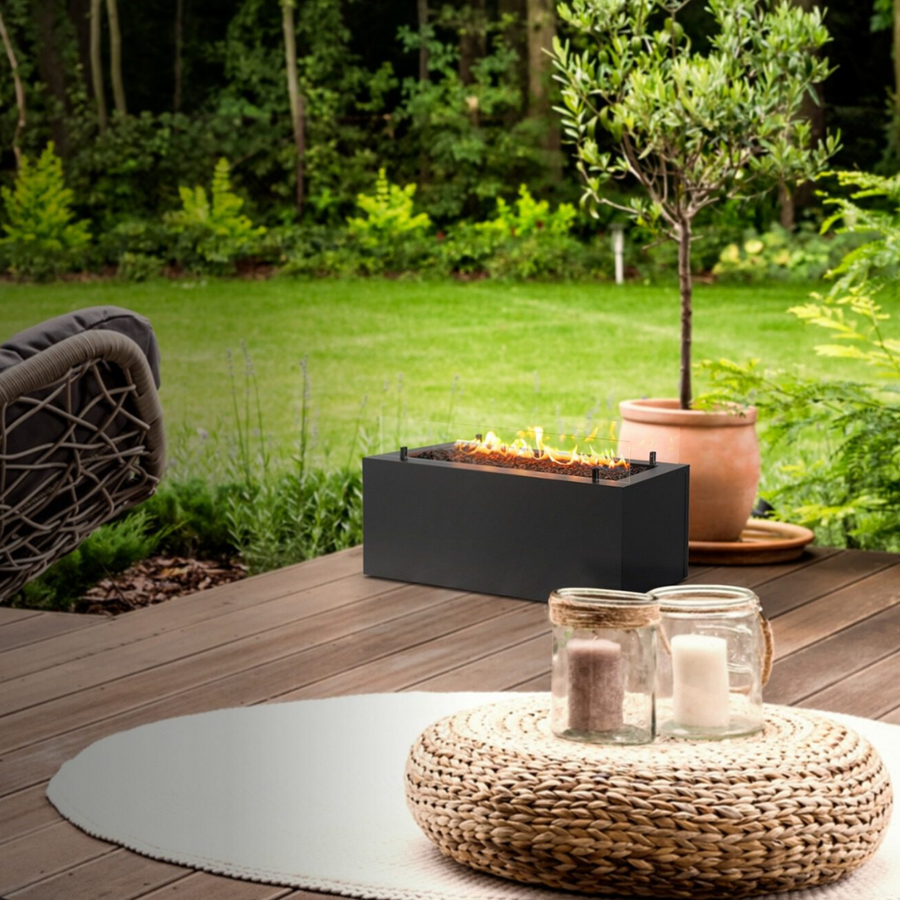 Rio Outdoor Gas Fireplace by Planika | Spacio
