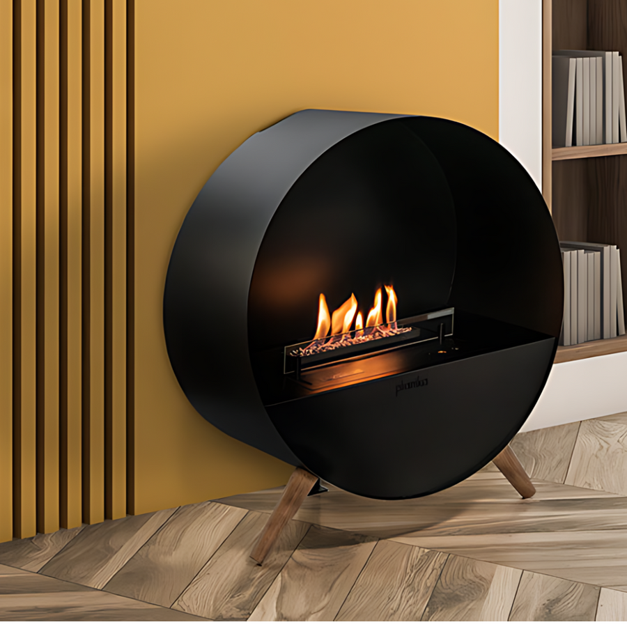 Planika bubble wall & floor bioethanol fireplace