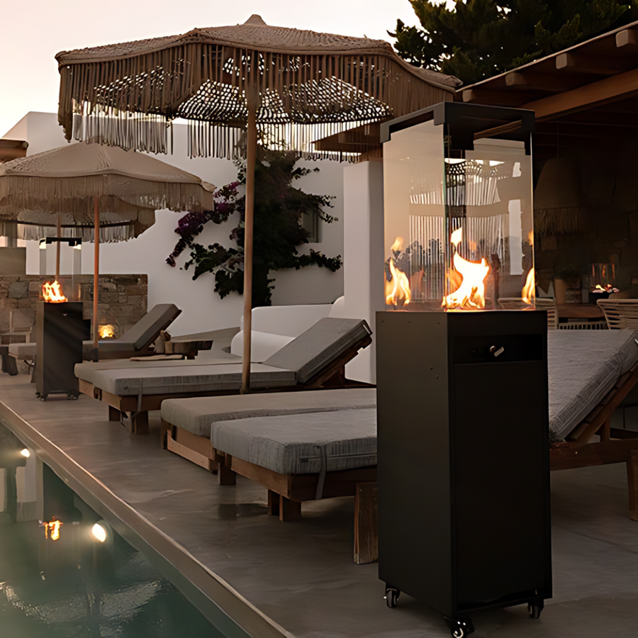Planika Faro Patio Heater Gas Fireplace
