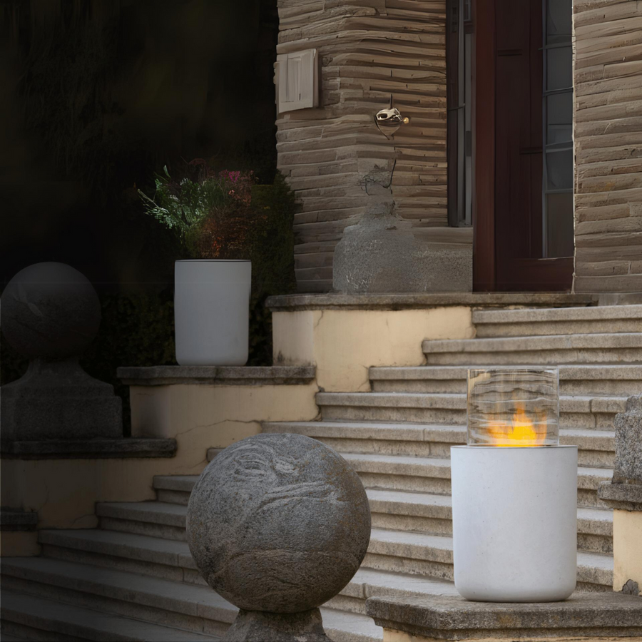 Planika Jar Concrete Fireplace