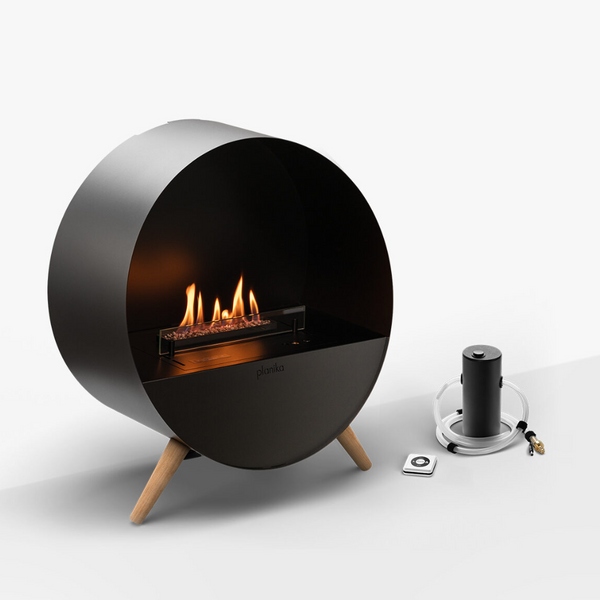 Planika bubble wall & floor bioethanol fireplace