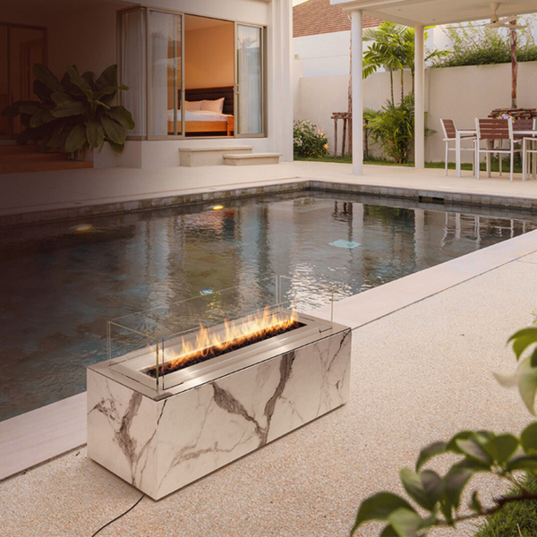 Cabo Outdoor Bioethanol Fireplace by Planika | Spacio