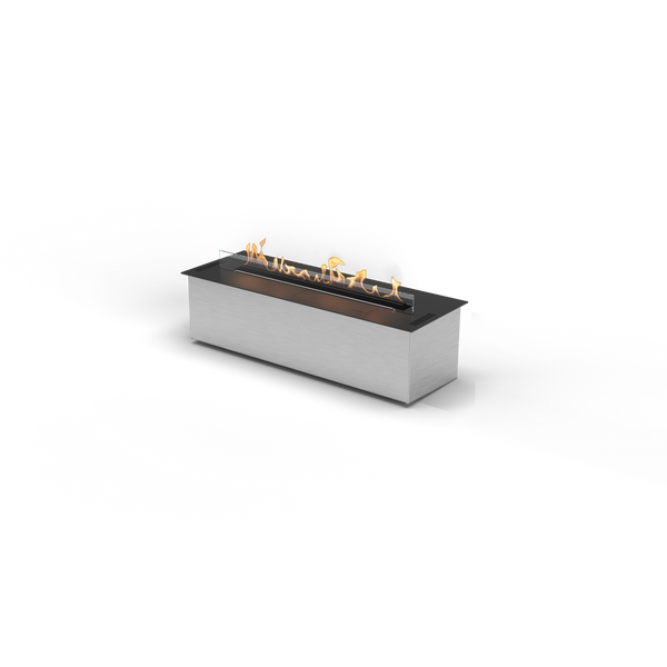 Planika FLA4 790 bioethanol insert fireplace on a white background available at Spacio retail store in Mumbai & Kolkata. 