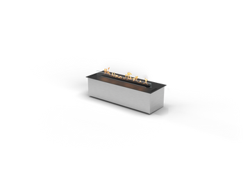 Planika FLA4 790 bioethanol insert fireplace on a white background available at Spacio retail store in Mumbai & Kolkata. 
