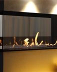 Close up of Neo Burner Indoor Bioethanol Fireplace Insert by Planika | Spacio