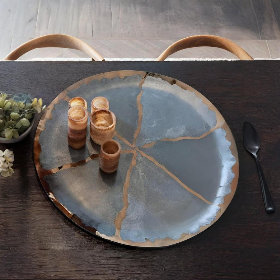 Prato de Parede Prata Table