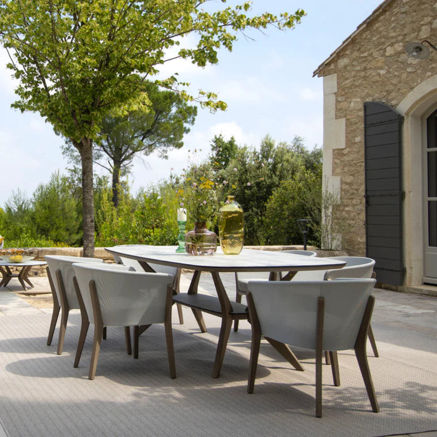 Selva Dining Arm Chair Furniture by Les Jardins | Spacio