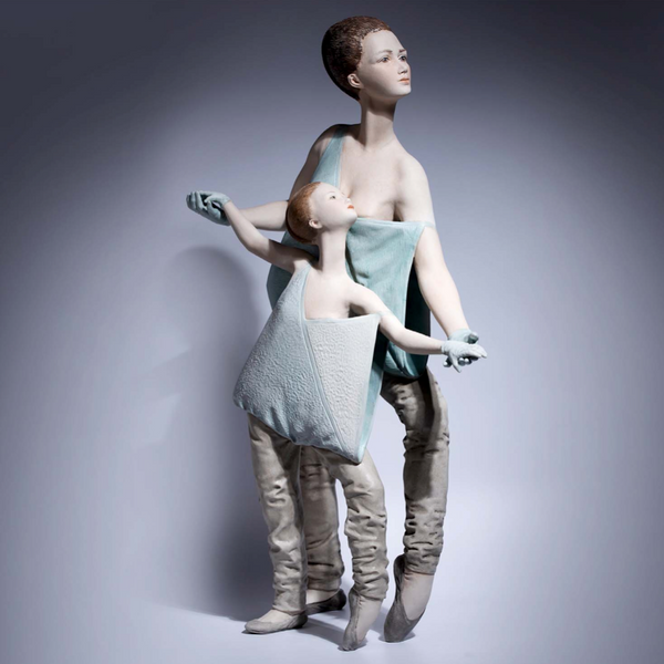 Sibania Allonge Porcelain Sculpture