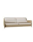 Side look of Sifas Coco collection of Two seater sofa on a white back ground available at Spacio India for luxury home decor collection of Outdoor Furniture