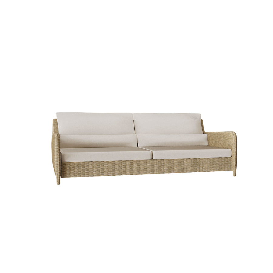 Side look of Sifas Coco collection of Two seater sofa on a white back ground available at Spacio India for luxury home decor collection of Outdoor Furniture