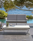Sifas Oskar collection of Sofa seating on exterior space with coffee table available at Spacio India for luxury home Outdoor Furniture decor collection