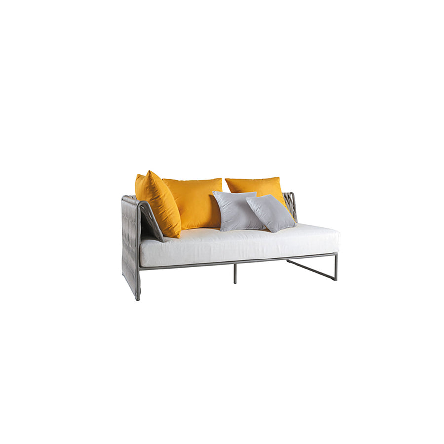 Sifas Kalife collection of left sofa on a white background available at Spacio India for luxury home decor collection of Outdoor Furniture