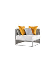 Sifas Kalife collection with corner seat on a white background available at Spacio India for luxury home decor collection of Outdoor Furniture