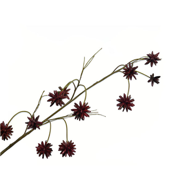 Silk-ka Succulent Spray Burgundy 107 Artificial Flower