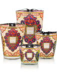 A vibrant assortment of Baobab Mexico Candles MAX10MEX adorned with unique designs, perfect for creating a fragrant ambiance.