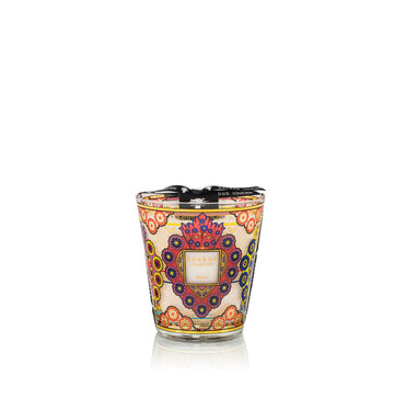 A Baobab Mexico Candle MAX16MEX with a colorful design on it.