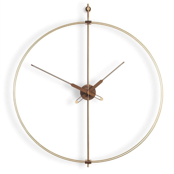 Barcelona Prem Gold Wall Clock