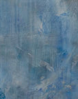 An abstract painting from the Glamfusion Hydra Hydronetta Collection by Glamora, featuring blue and white swirls. Perfect for adding a touch of wellness and enhancing interior spaces.