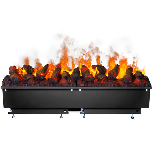 1000 LED with Decorative Logs (40") Water Vapour Artificial Fireplace