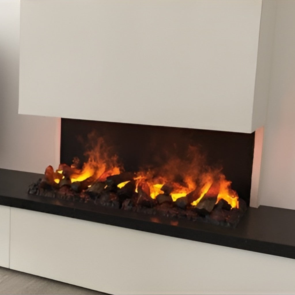 Water Vapour 1000 LED Decorative Logs Kit Deluxe Fireplace | Spacio