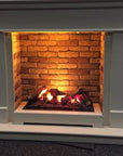 Kit Deluxe Water Vapour Fireplace 600 Halogen with Decorative Logs