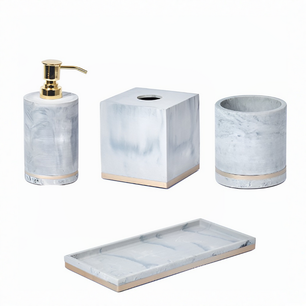 Luxury Bath Set Toro SVPS14 4pc Set from the SV Casa Collection.