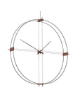 Clock Nomon Delmori F Black/ A Walnut DEN000NN