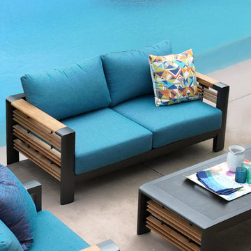 St. Bart Love Seat Furniture by Les Jardins | Spacio