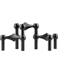 Nagel Candle Holder Black 3 pack