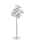 A floor candelabra on a white background
