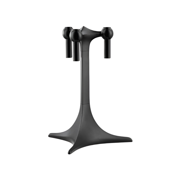 Stoff Nagel Black Candle Holder, view 3