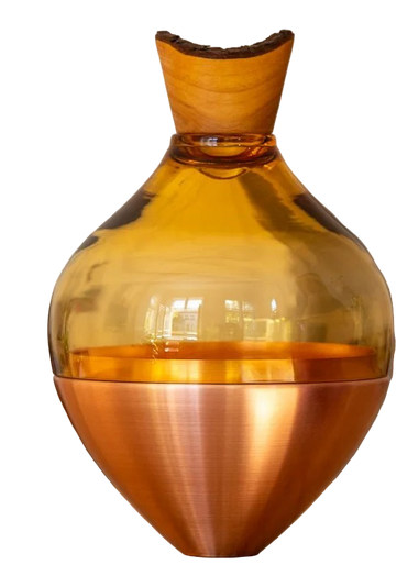 India Large 2 Peach Copper