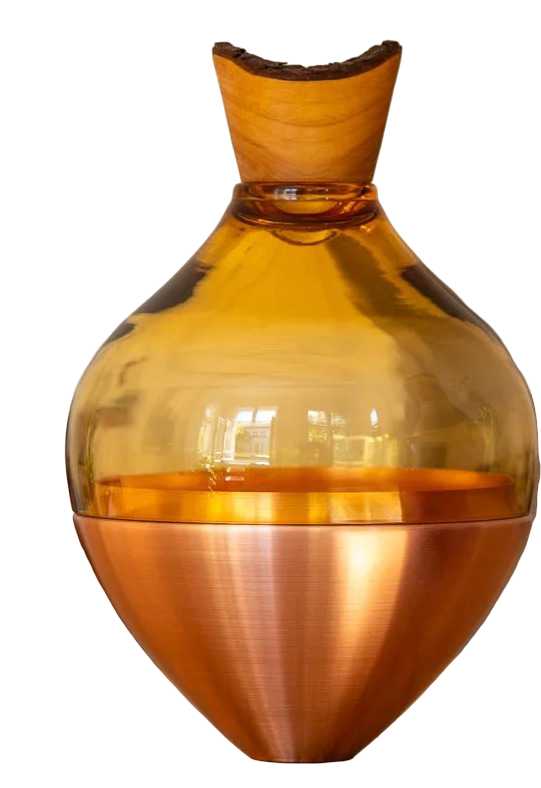 India Large 2 Peach Copper