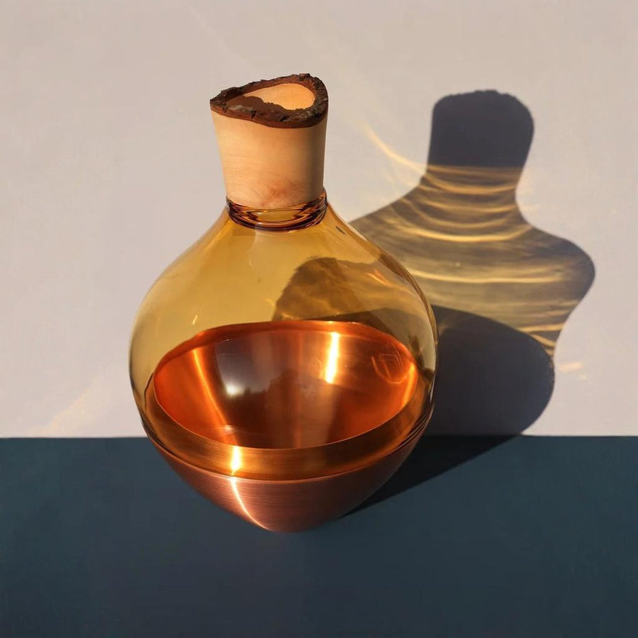 India Large 2 Peach Copper