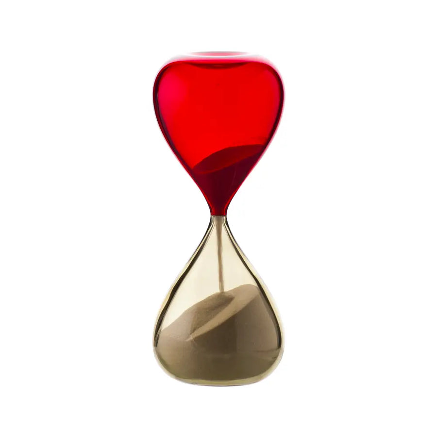 Clessidra Straw Yellow & Red Hourglass