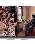 Assouline New York Chic coffee table book displaying photos of a Painter & her color palette on white back ground available at Spacio India for luxury home decor accessories collection of Travel Coffee Table Books.