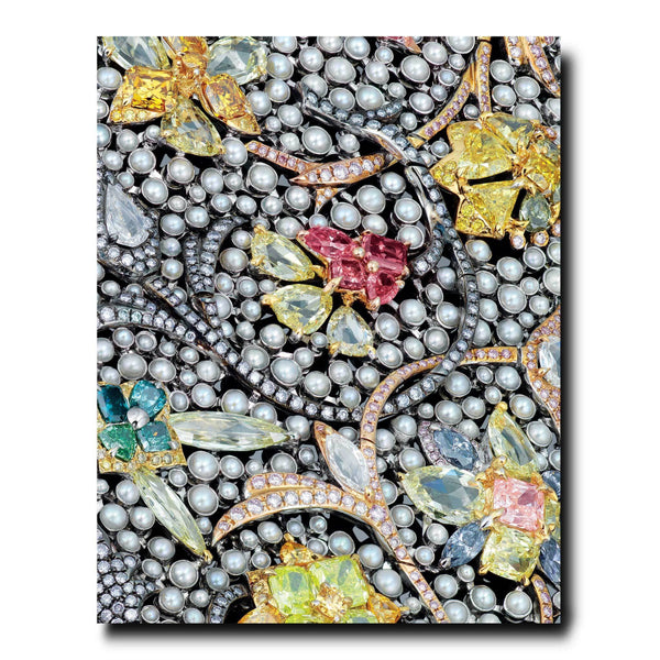 Front cover of Assouline Boghossian: Expertise, Craftsmanship, Innovation coffee table book on coffee available at Spacio India for luxury home decor collection of Jewellery Coffee Table Books.